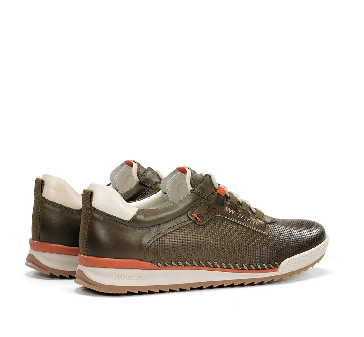 Fluchos Elder F2178 sneakers uomo verde suola dentellata