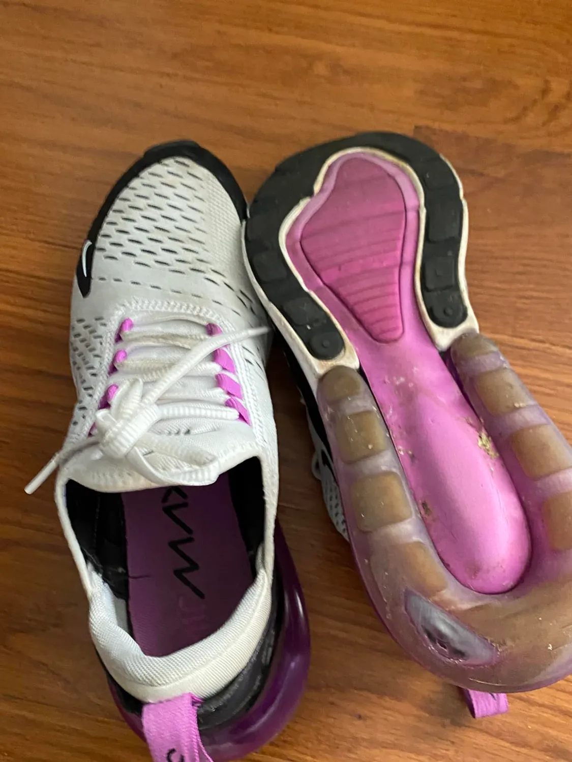 Nike Air Max 270 sneakers donna 40 EU bianche ammortizzate