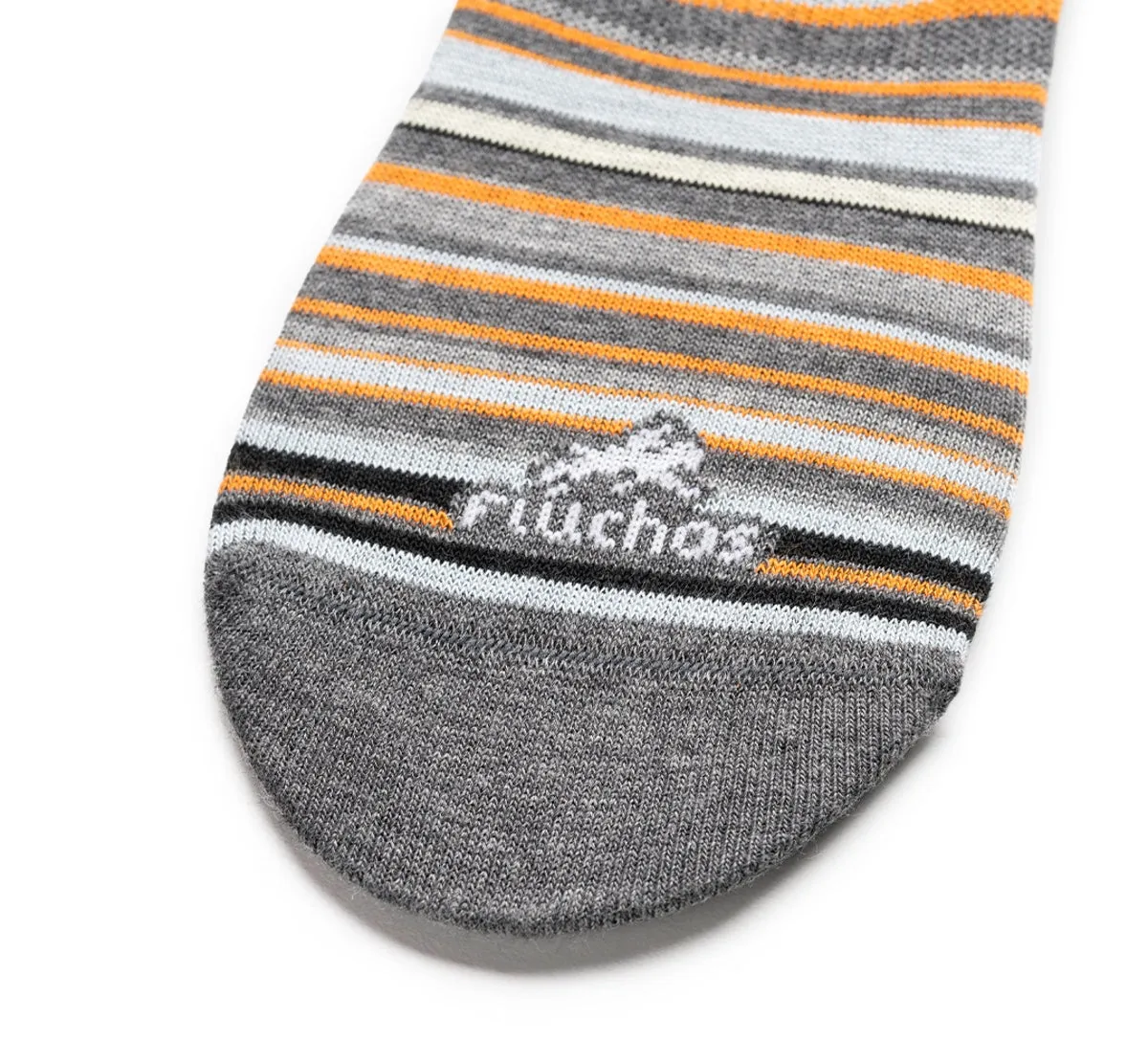 Fluchos CA0002 fantasmini uomo 2 paia grigio righe