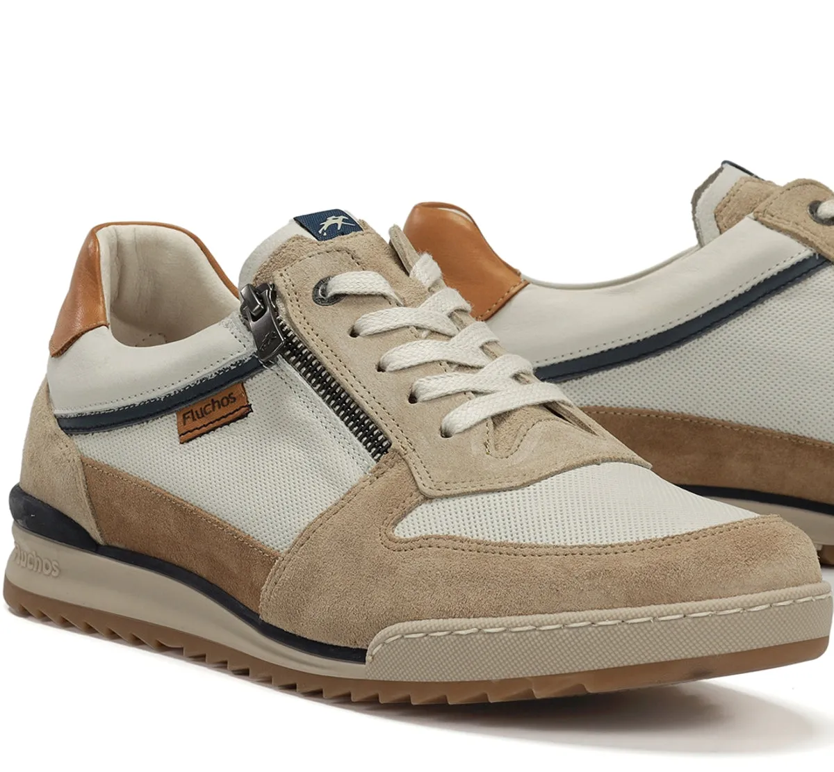 Fluchos Elder F2385 sneakers beige uomo comode