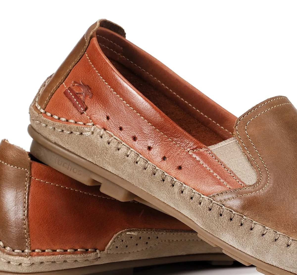 Fluchos Dorian F1178 Mocassini Uomo Marroni