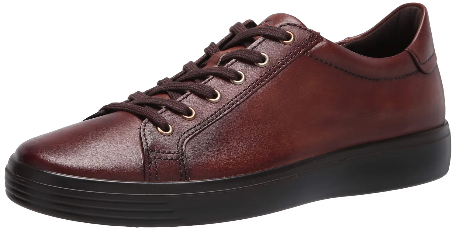 Ecco Soft Classic sneaker uomo 43 EU pelle cognac