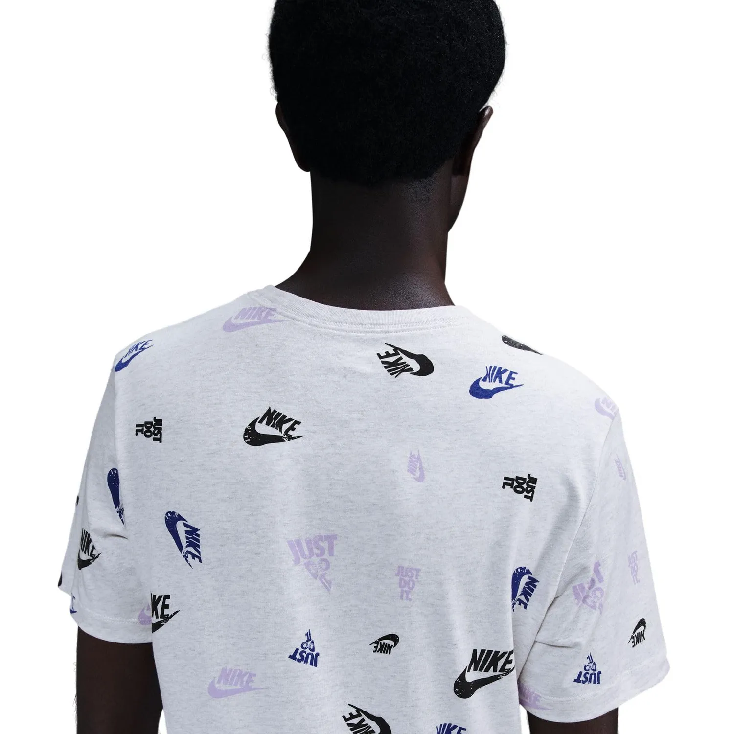 Nike Sportswear t-shirt uomo L bianca cotone