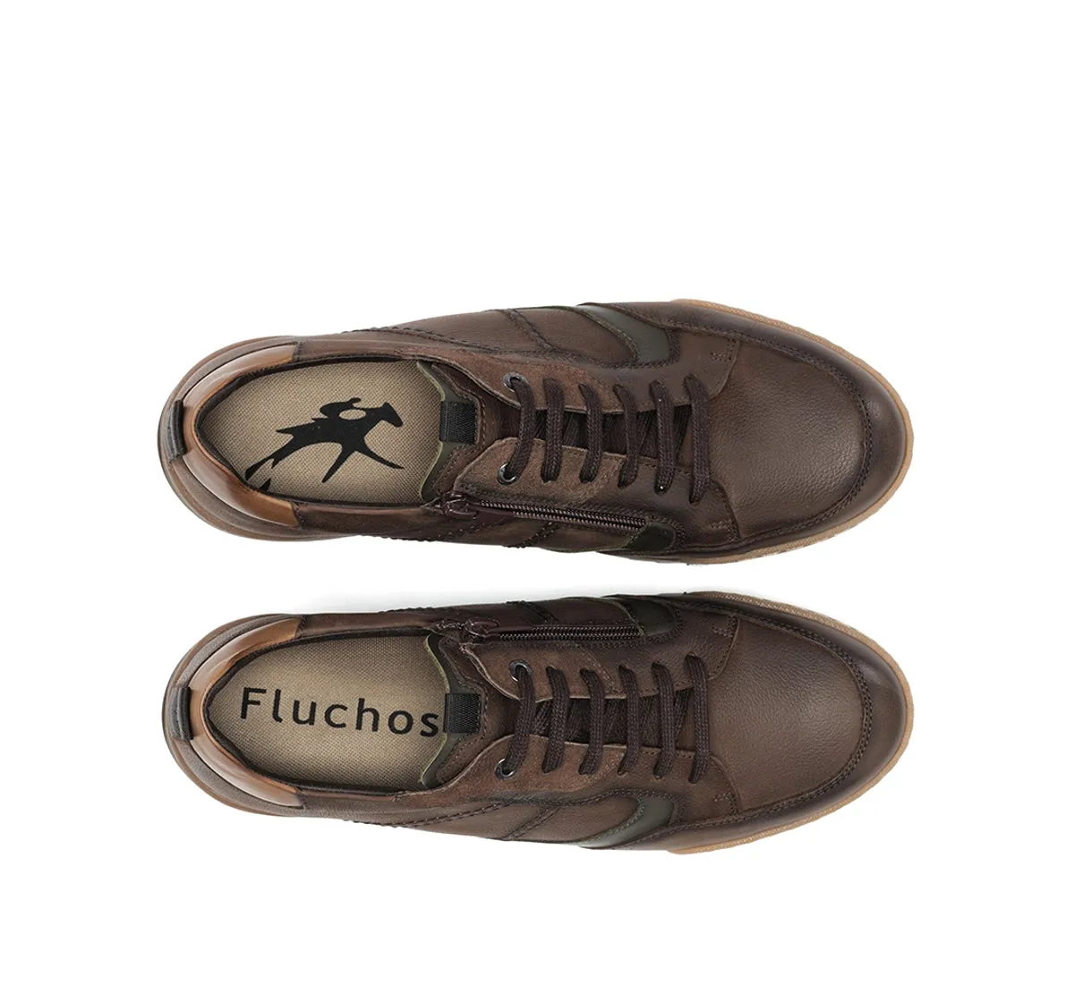 Fluchos Elder F2273 sneakers uomo marroni pelle