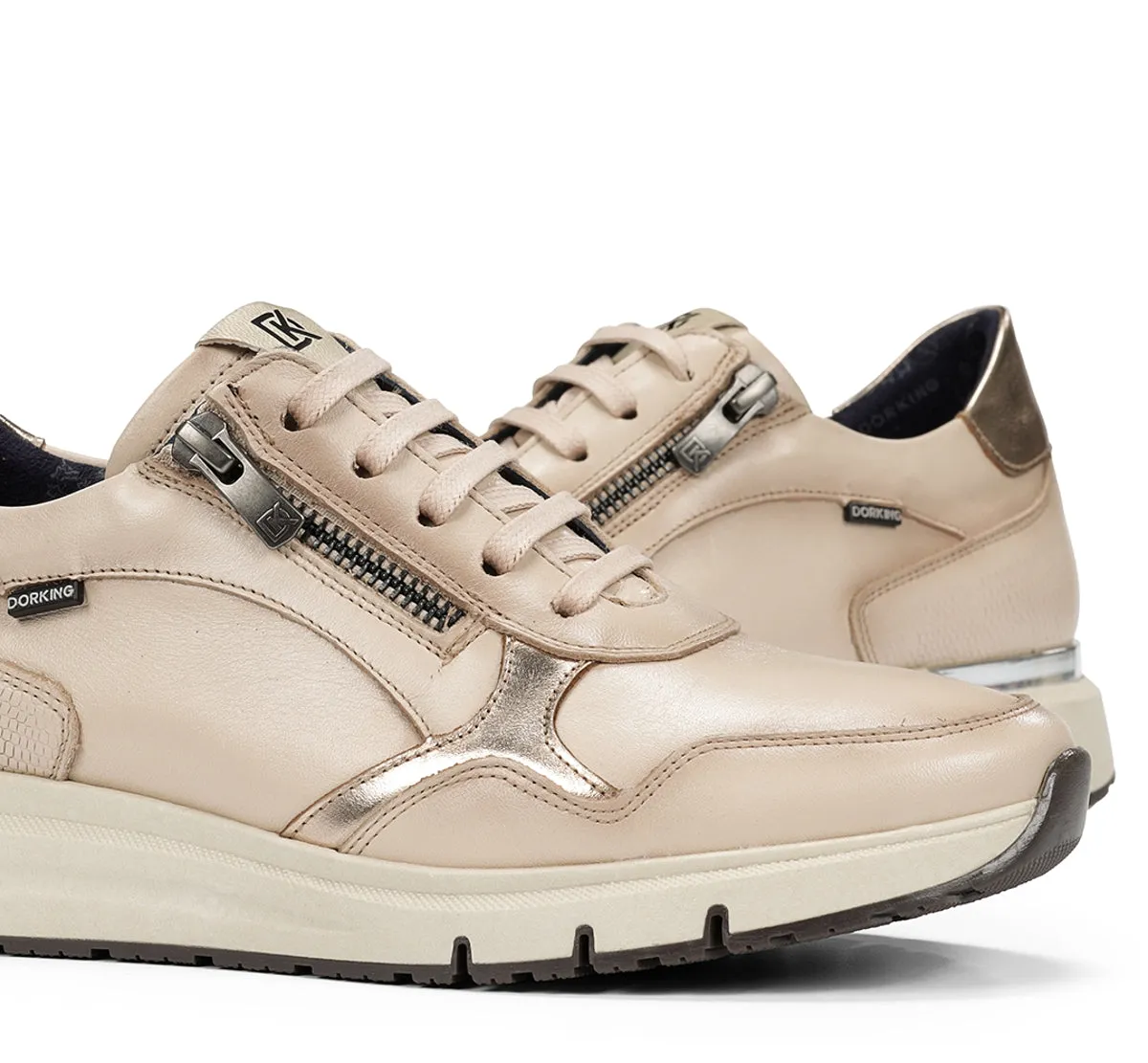 Fluchos Serena D9212 Sneakers Donna Tortora Sporty-Chic