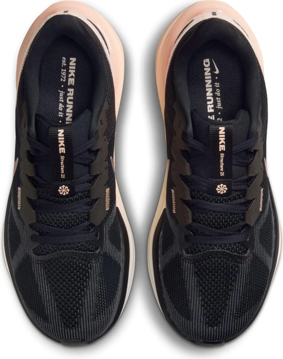 Nike Structure 25 scarpe running donna 35.5 nere stabili
