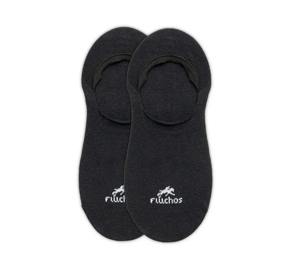 Fluchos CA0006 fantasmini donna neri 2 paia cotone