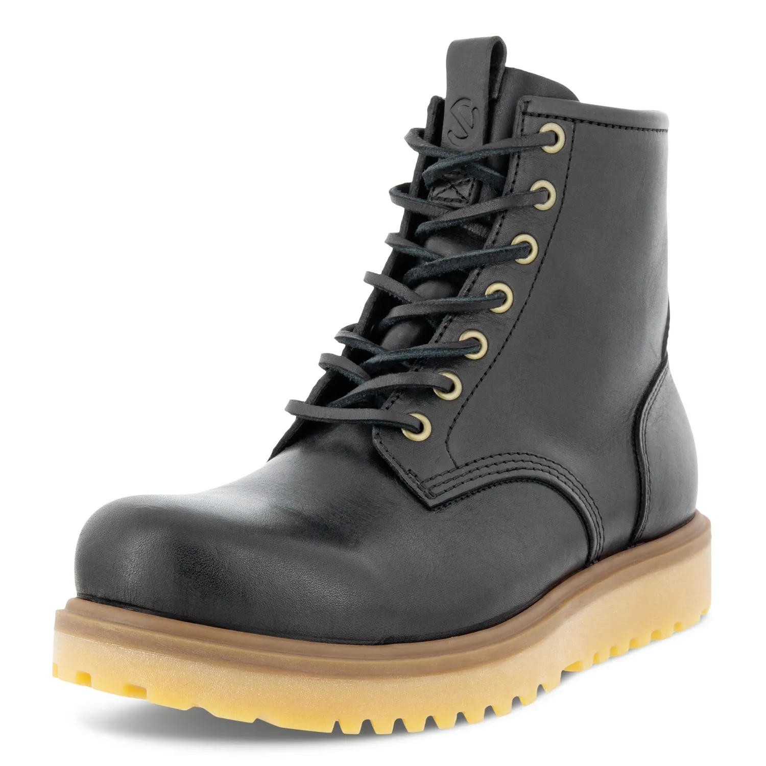 Ecco Staker stivali uomo pelle color rust