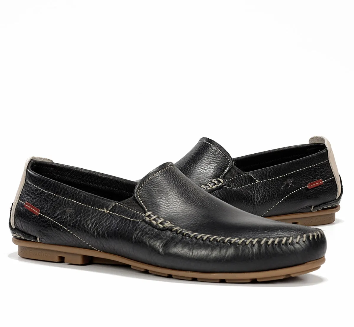 Fluchos Dorian F1173 slip on uomo blu comfort