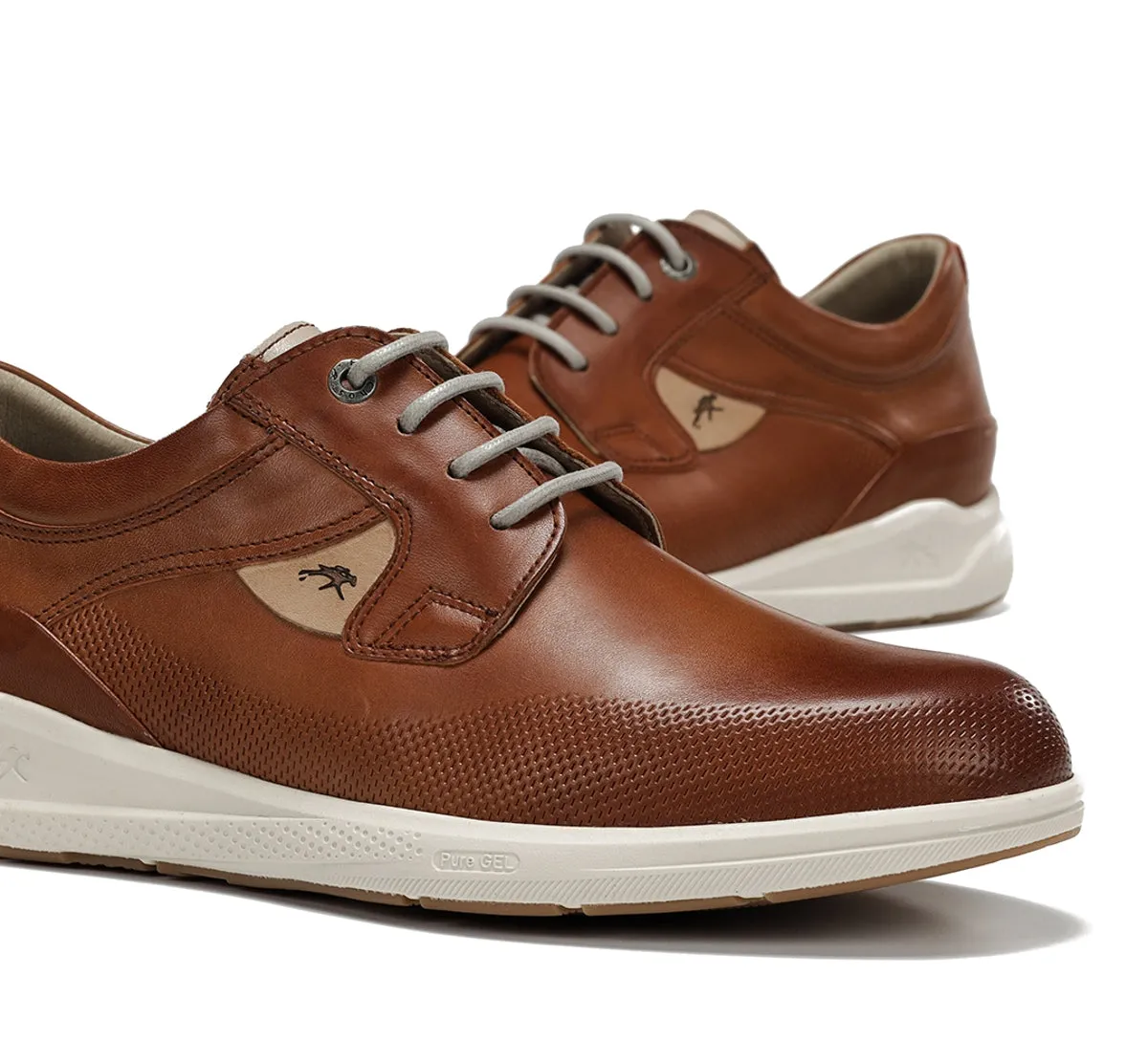 Fluchos Kadir F2444 scarpe marroni uomo leggere