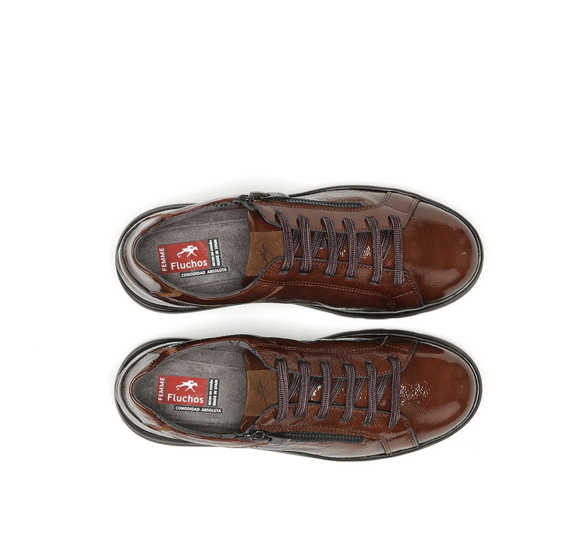 Fluchos Pompas F1666 sneakers marroni leggere