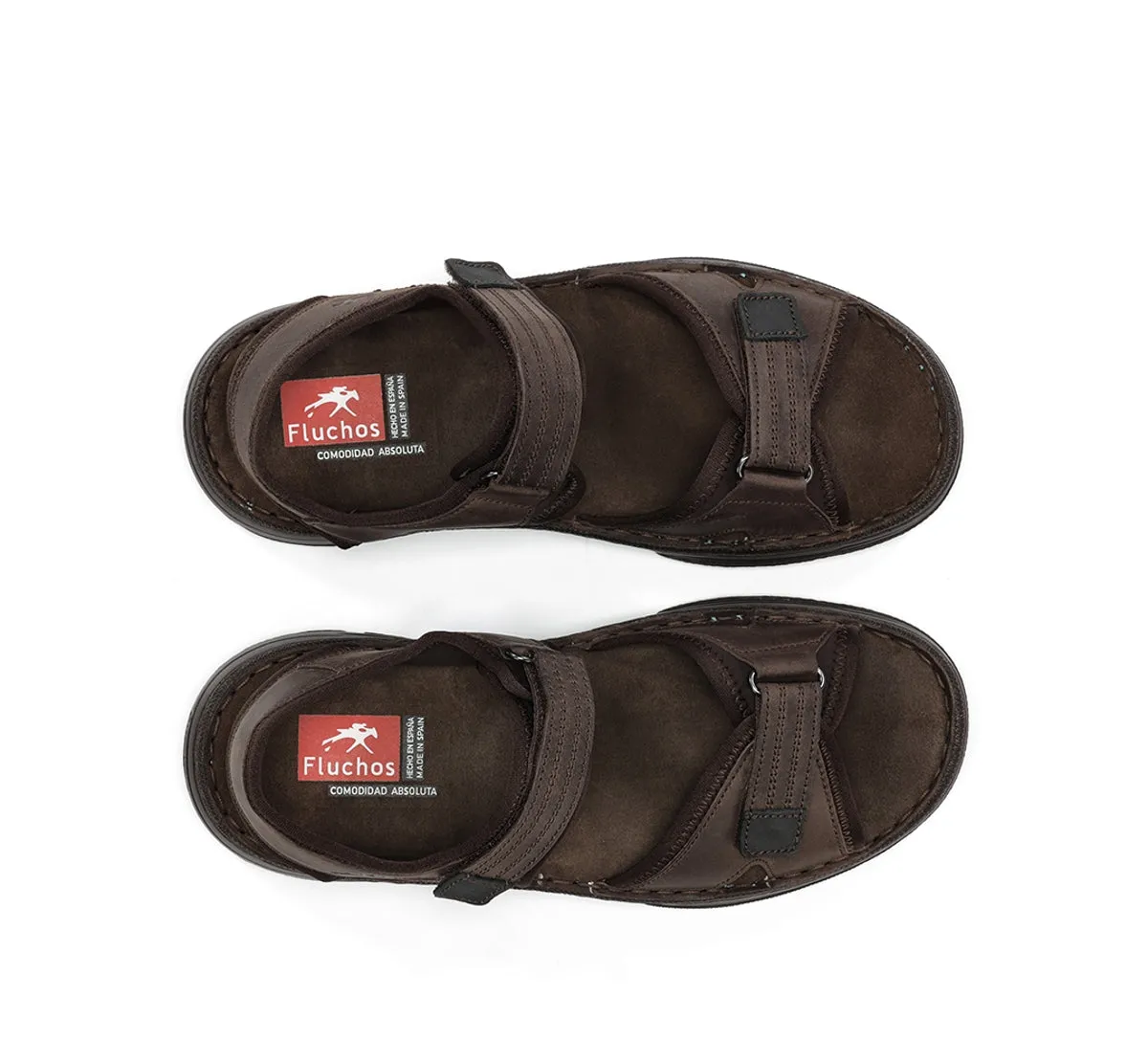 Fluchos Azores F2197 sandali uomo marrone