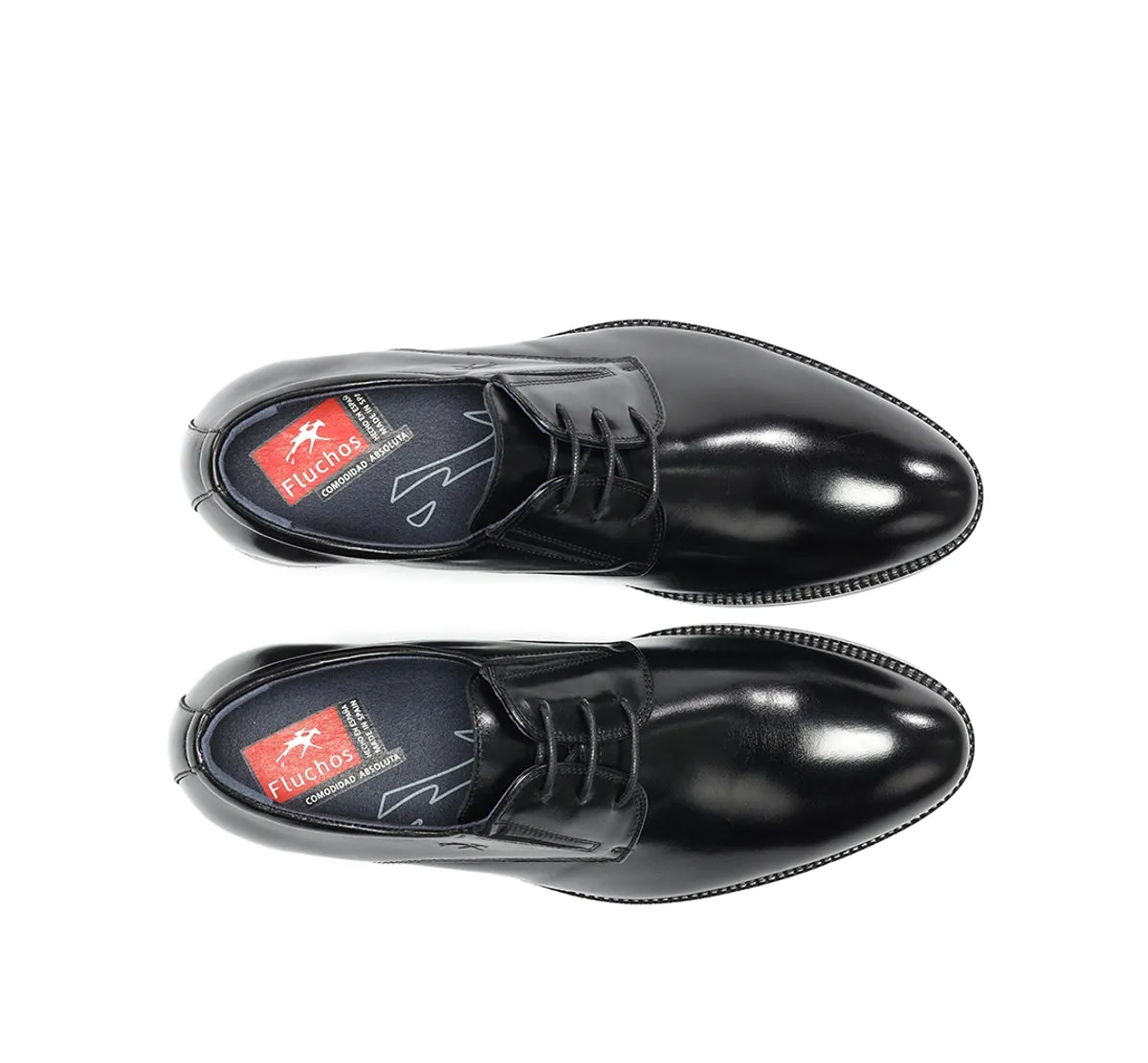 Fluchos Robert F2160 scarpa nera elegante uomo
