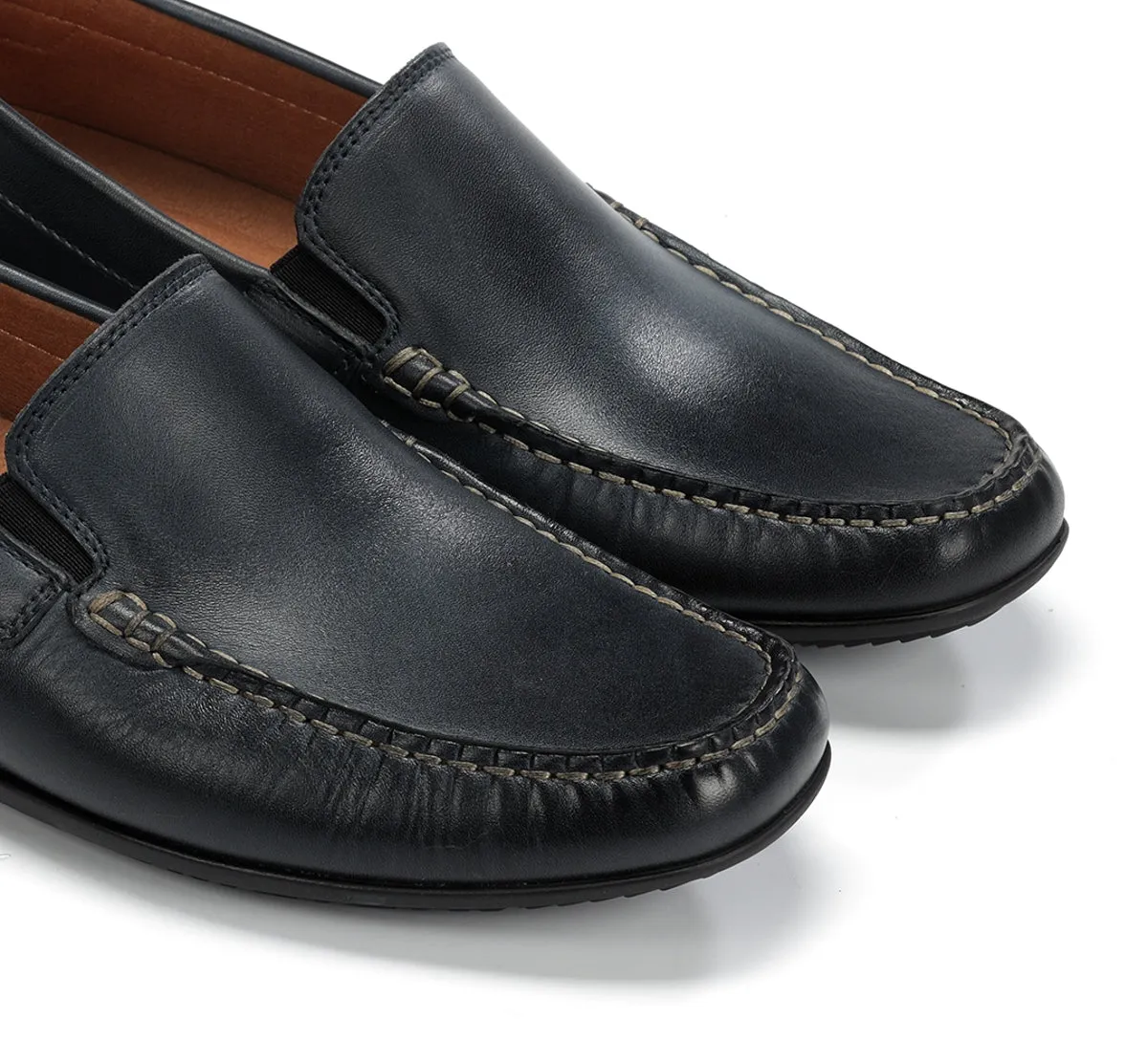 Fluchos Samoa F2208 mocassini uomo blu morbidi