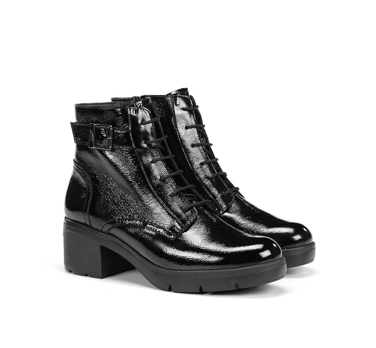 Fluchos Fugaz F2107 stivaletti donna neri track