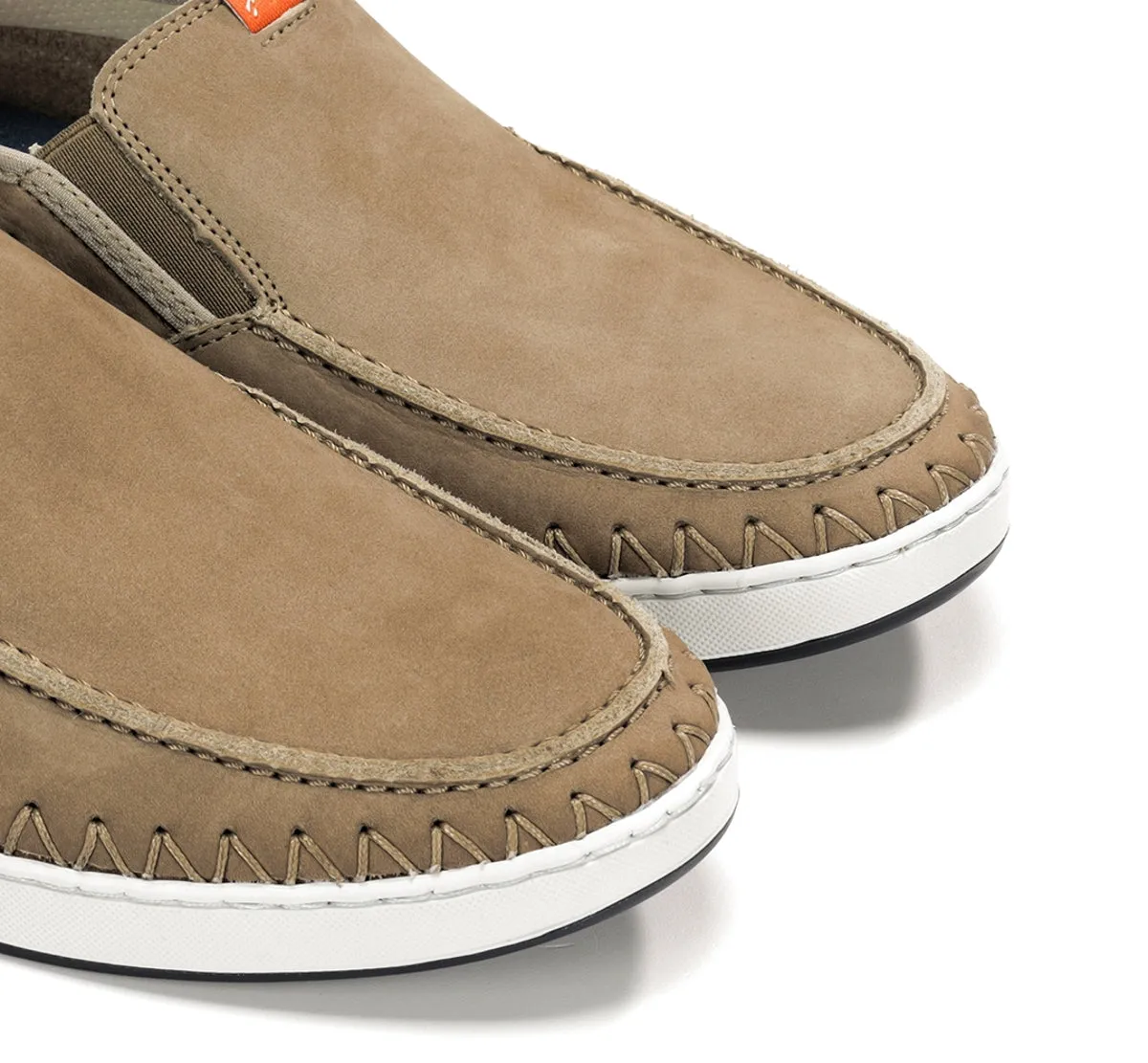 Fluchos Lester F1922 mocassini uomo marroni pelle