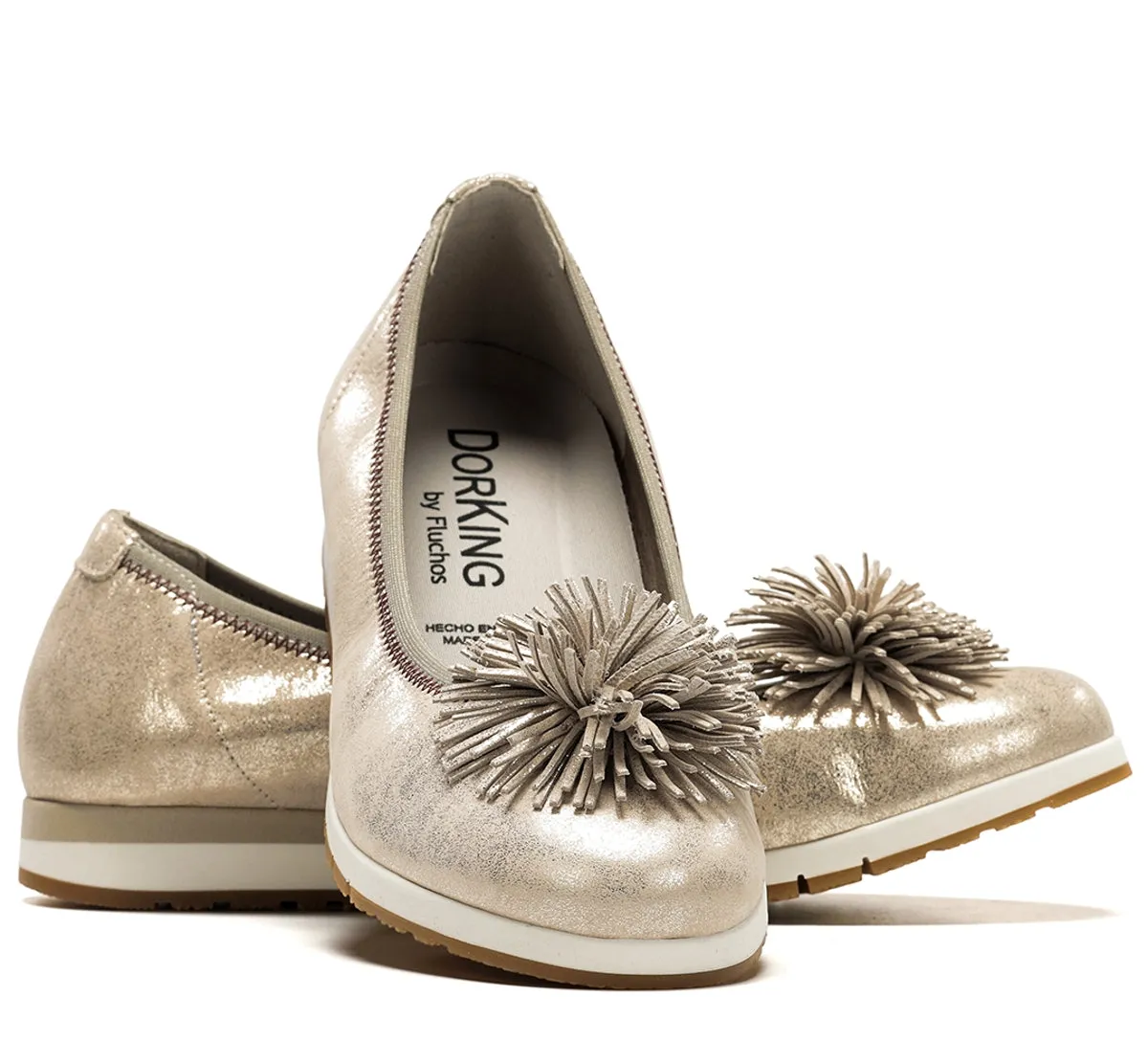 Fluchos Swim D9714 scarpe donna oro leggere