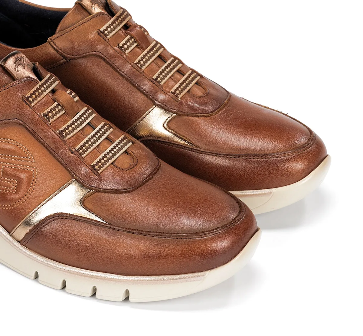 Fluchos Union F2074 sneakers donna marroni comode
