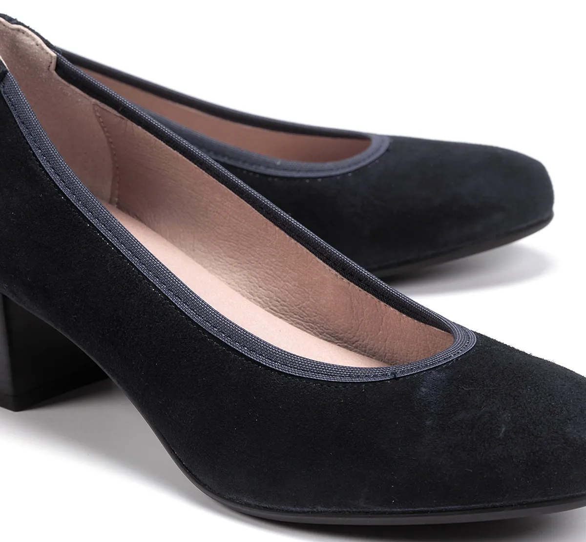 Fluchos Geminis D8469 scarpe donna blu tacco