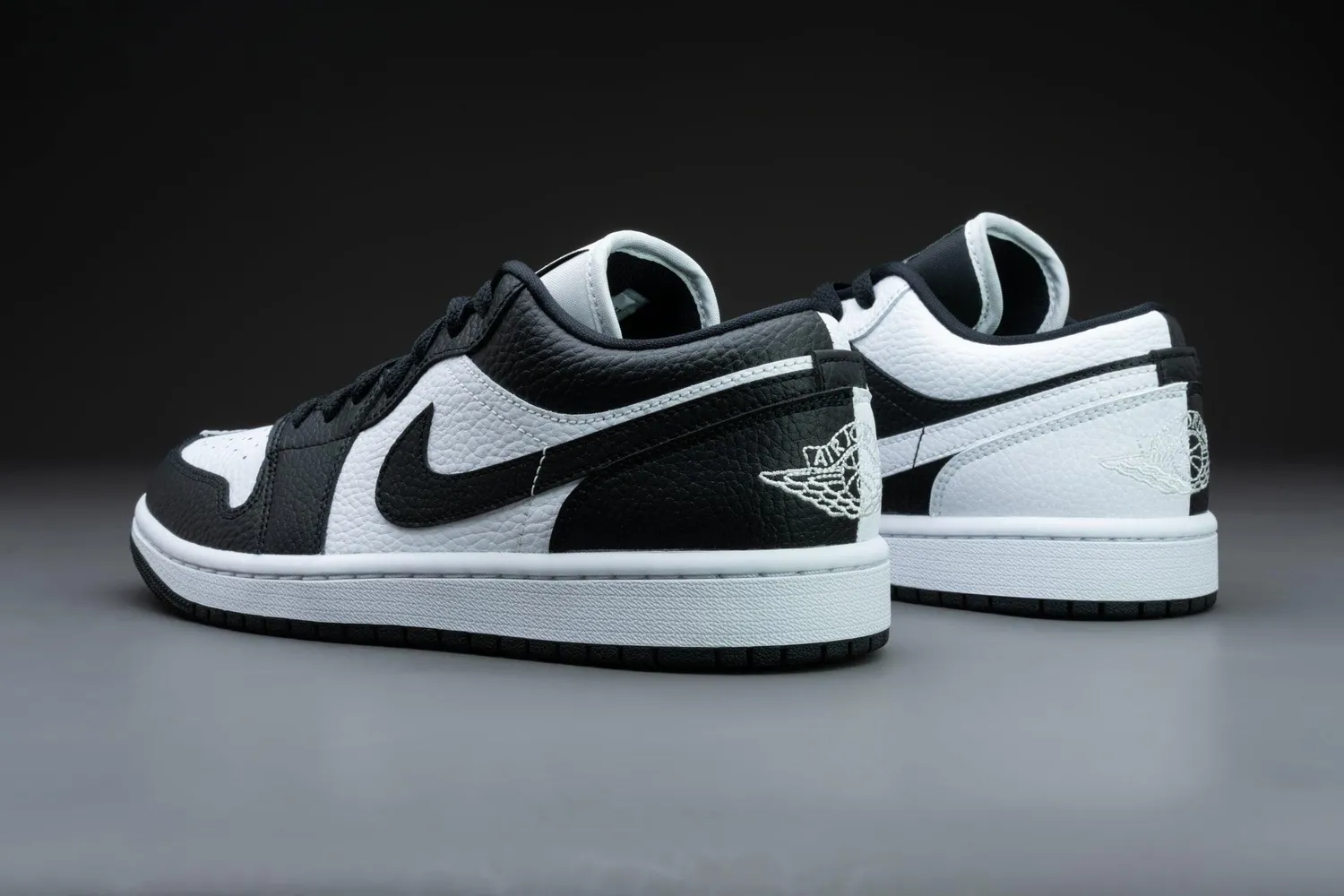 Nike Air Jordan 1 Low Sneakers Donna Bianco Nero