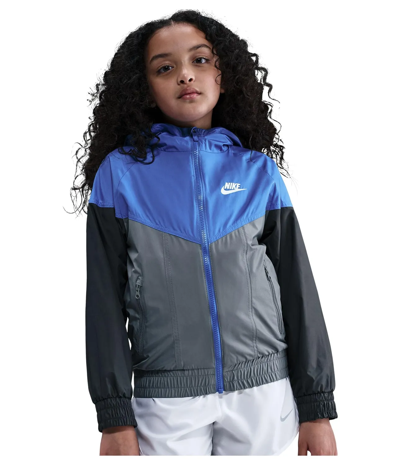 Nike Windrunner Repel giacca bambini 12-13 anni antracite