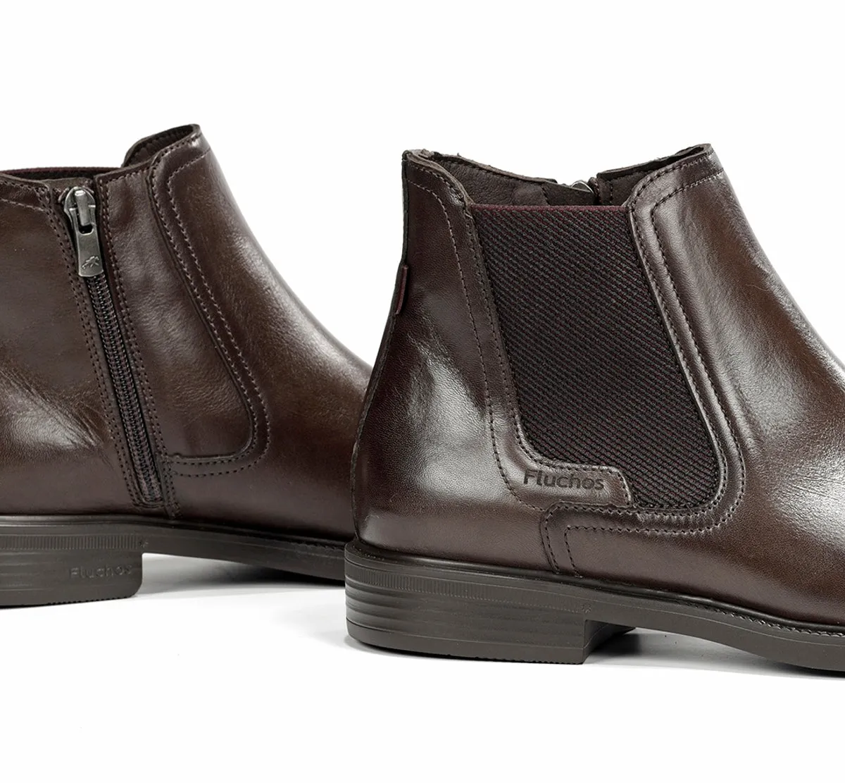 Fluchos Adrien F2499 stivaletto uomo marrone pelle elegante