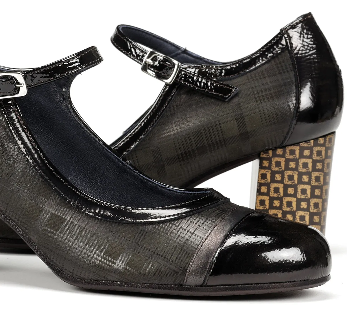 Fluchos Rodin D8669 scarpe donna verdi fibbia