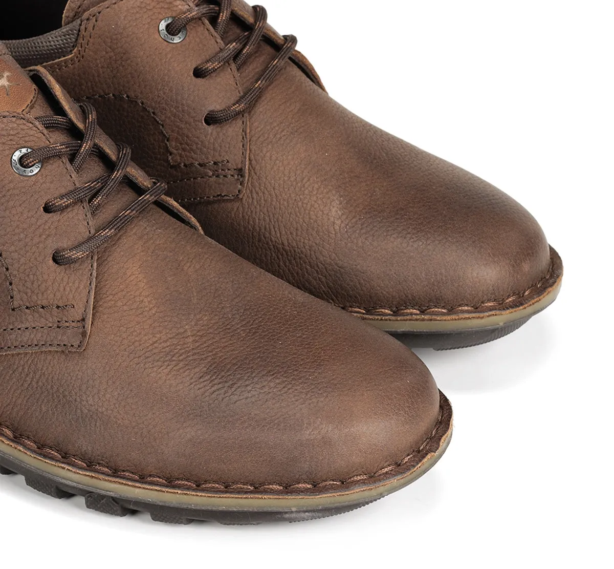 Fluchos Alvin F2258 scarpe marroni uomo lacci leggeri