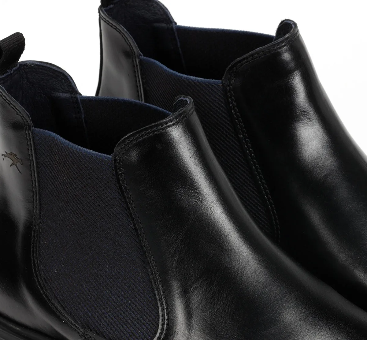 Fluchos Belgas F0770 stivaletti neri eleganti uomo