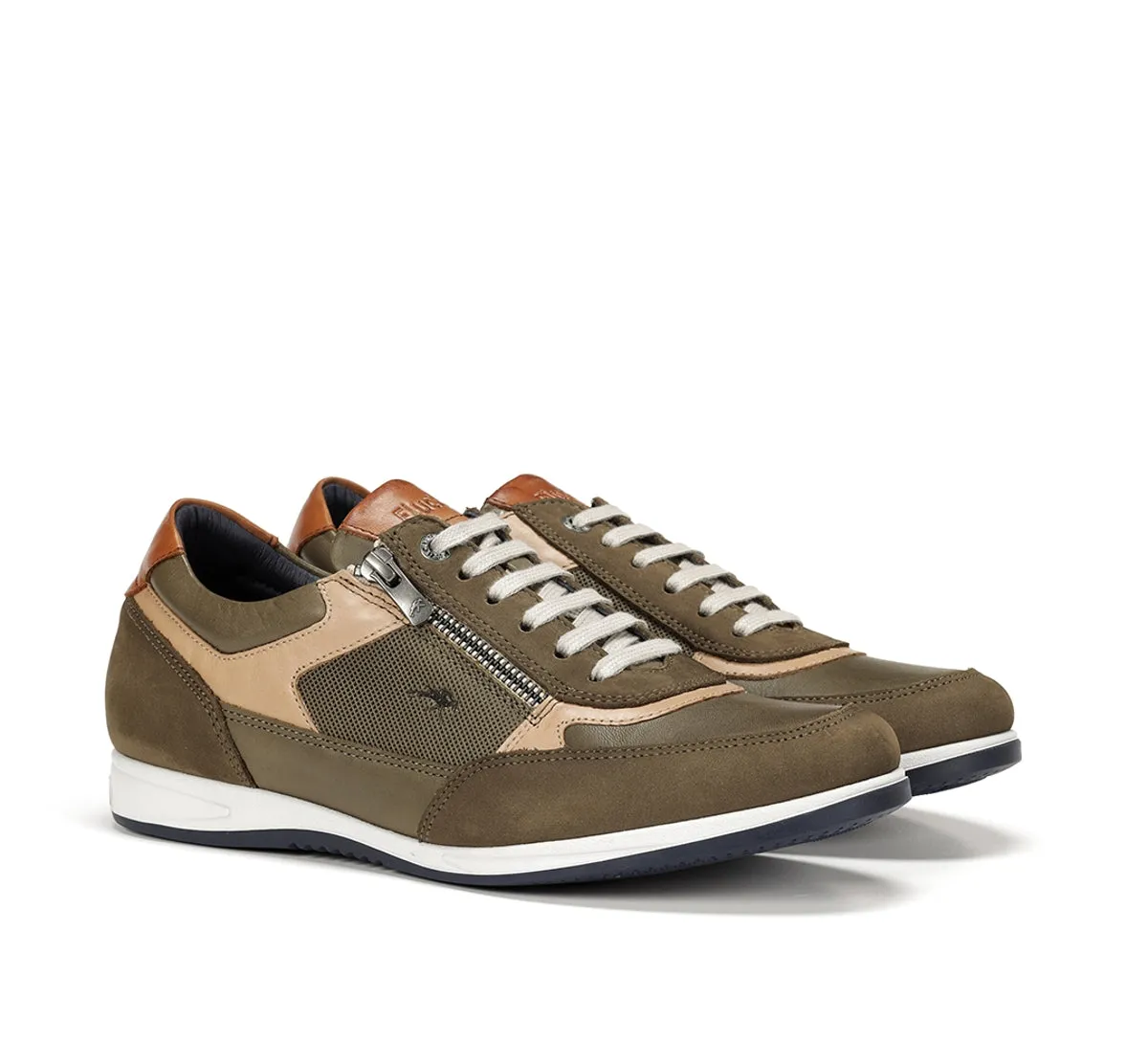 Fluchos Daniel F1288 sneakers marroni casual uomo