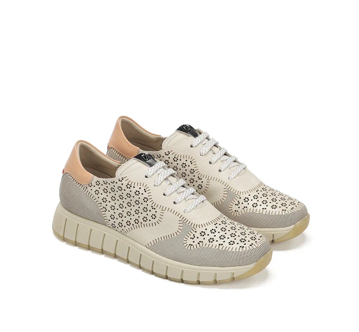 Fluchos Kloss D9632 sneakers donna tortora leggere