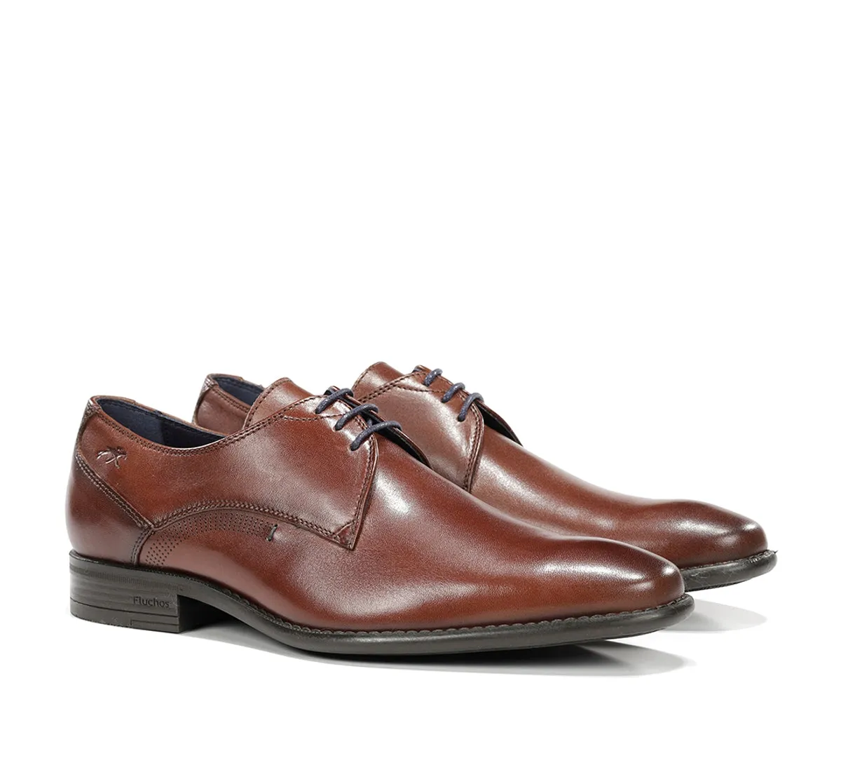 Fluchos Alex 9204 Scarpe Uomo Marroni Eleganti