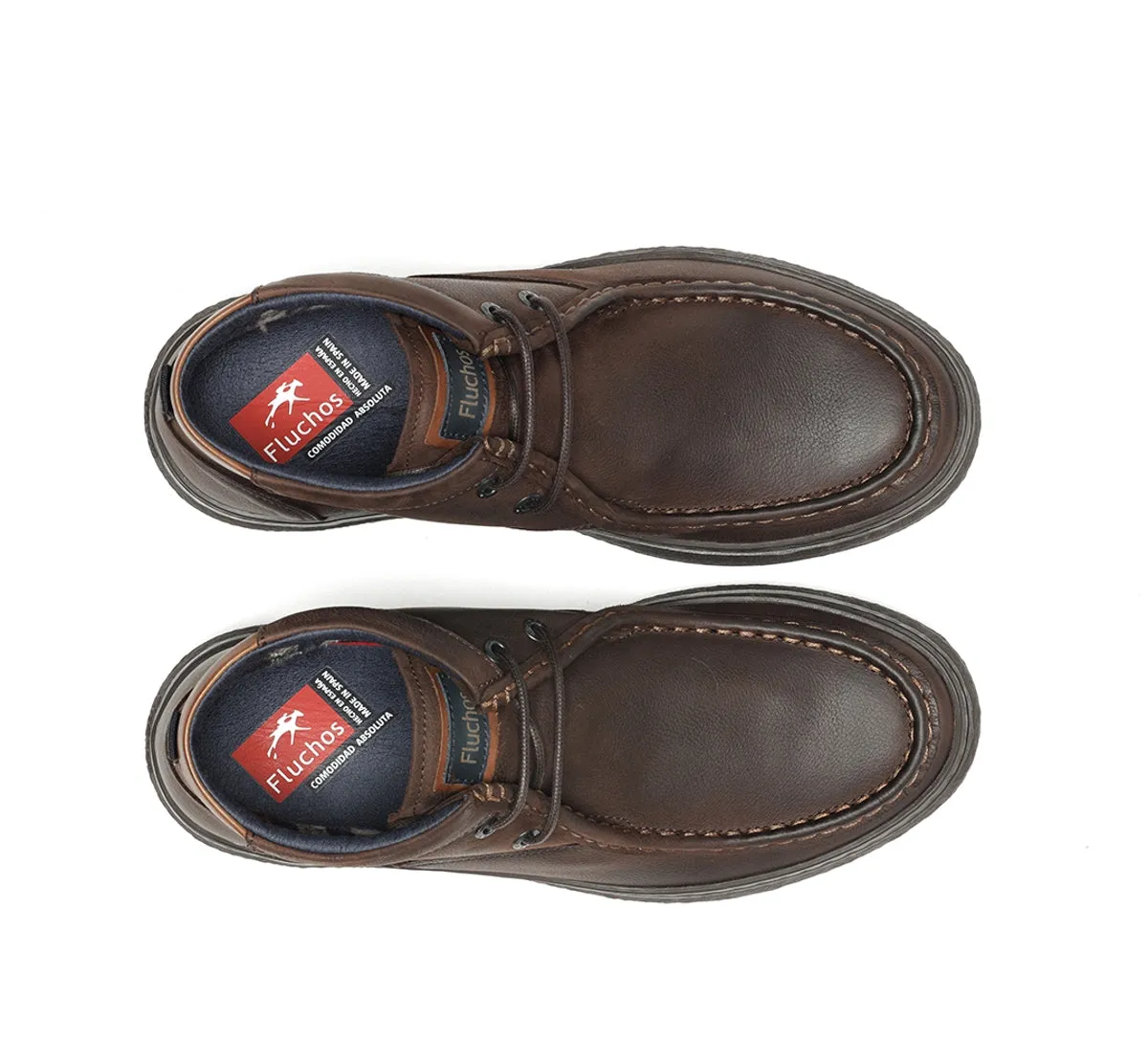 Fluchos Ragnar F1881 stivaletto marrone uomo largo