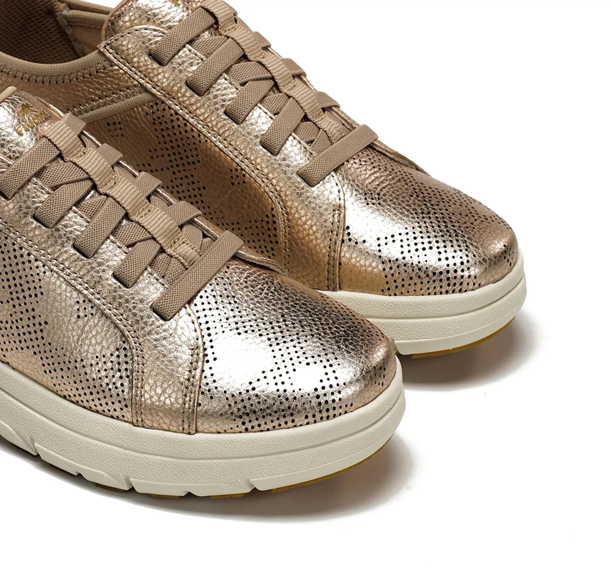 Fluchos First F2435 Sneaker Donna Oro Senza Mani