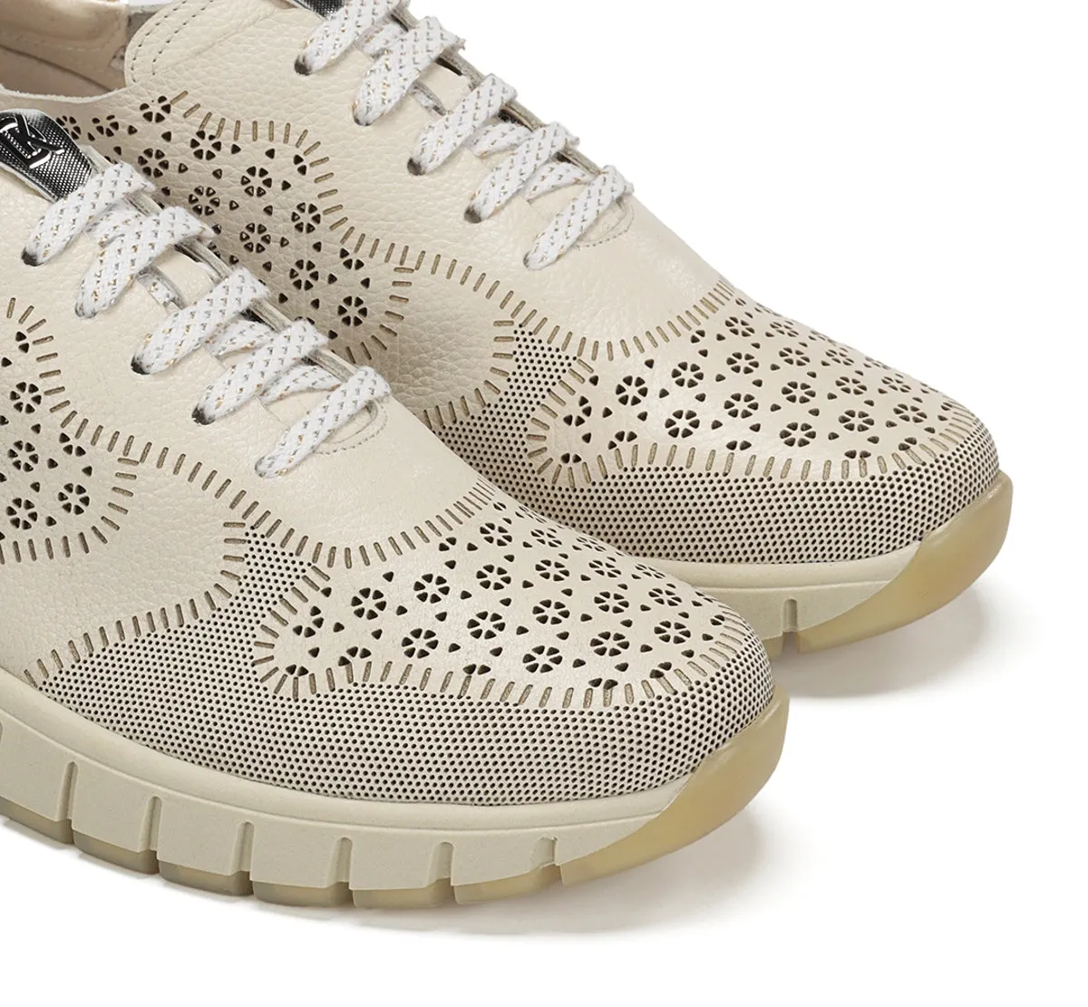 Fluchos Kloss D9632 sneakers donna tortora leggere