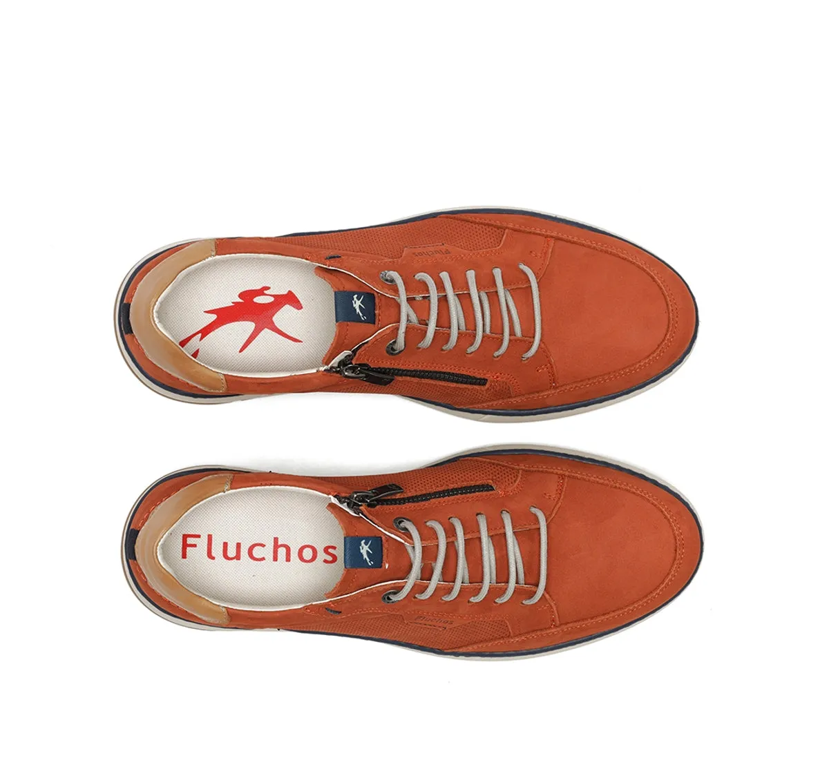 Fluchos Jeff F2211 Sneaker Arancione Uomo