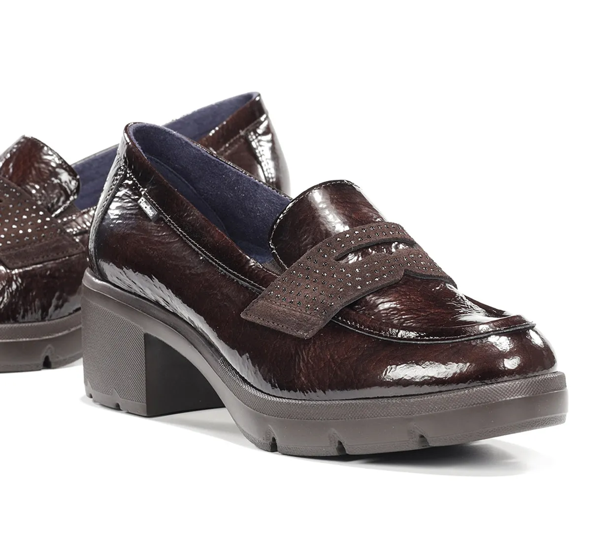 Fluchos Fugaz F2517 mocassino marrone donna