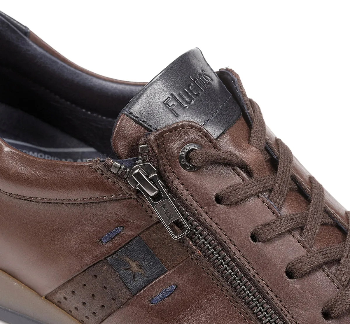 Fluchos Daniel F1280 scarpe uomo marroni casual