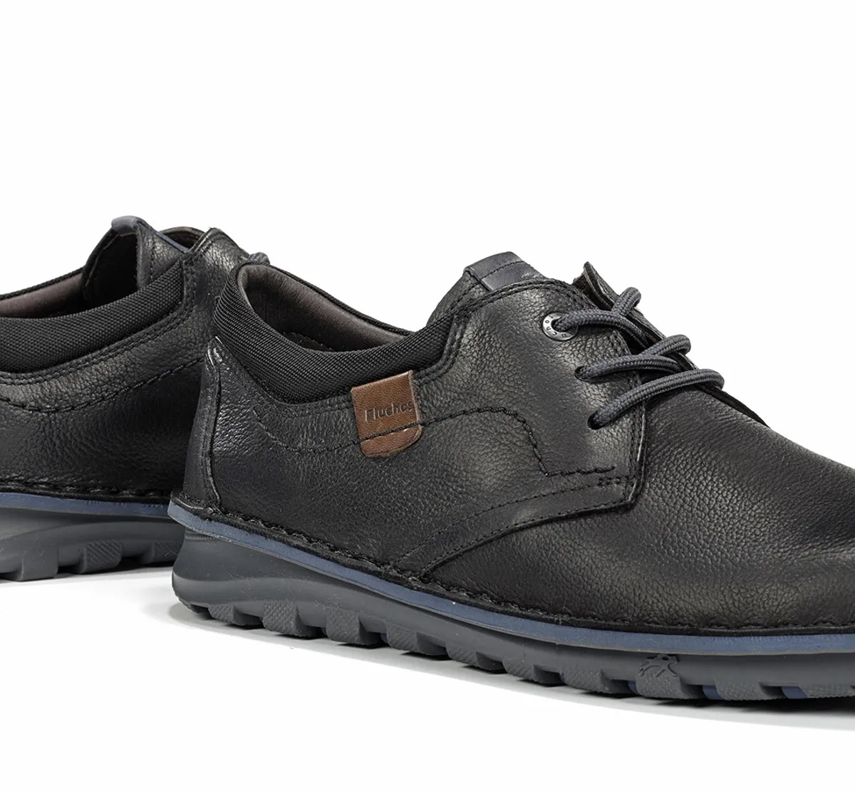 Fluchos Alvin F2526 scarpe nere uomo comfort