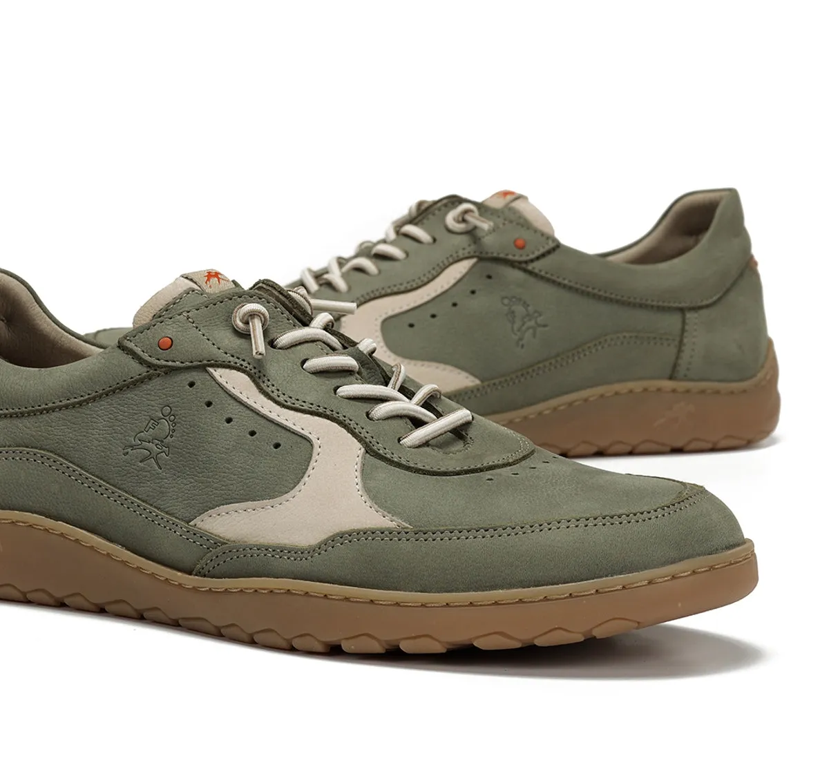 Fluchos Lenox F2239 sneakers uomo verdi suola bianca