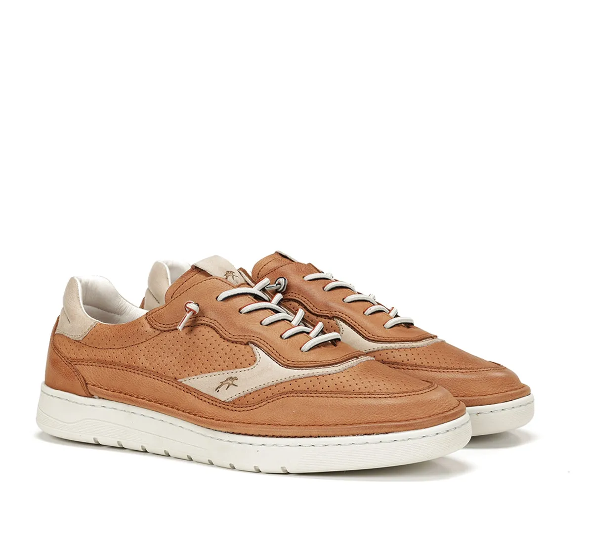 Fluchos Leo F1943 sneakers uomo marroni suola caramello