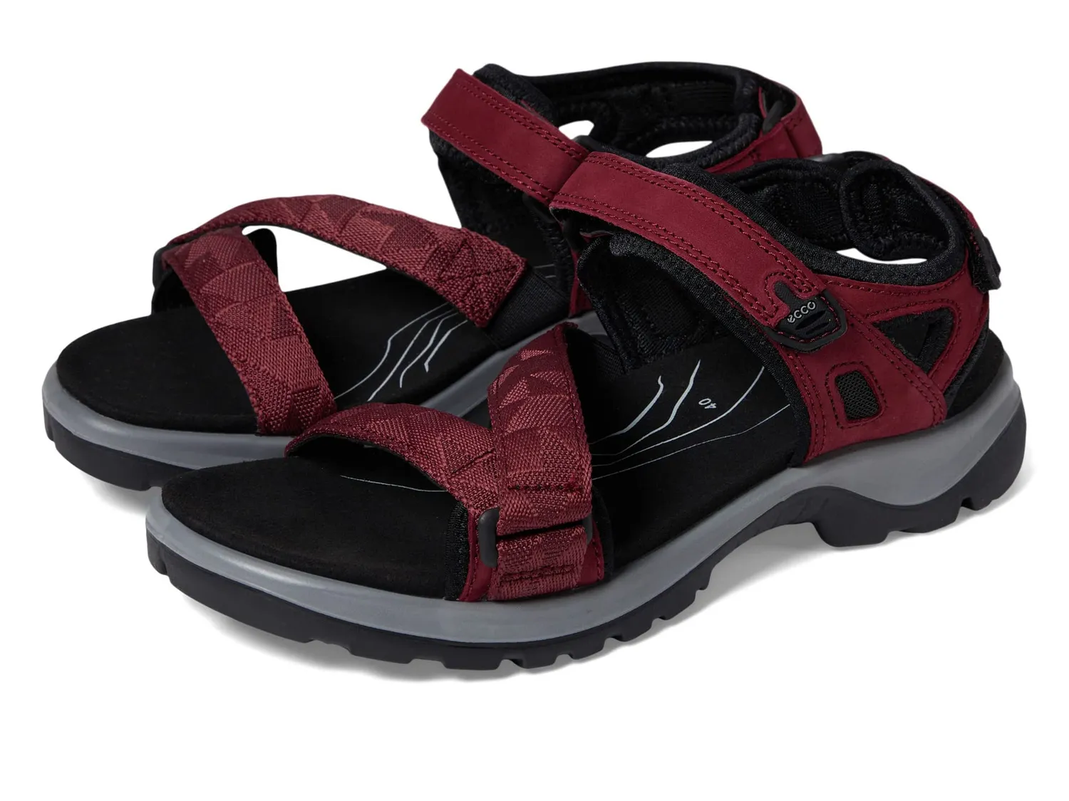 Ecco Yucatan sandalo sportivo donna nabuk