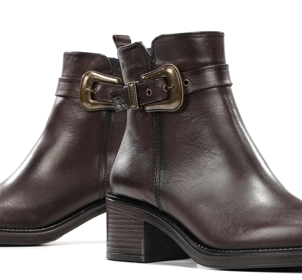 Fluchos Dorking Linet D9801 stivaletti donna pelle marrone