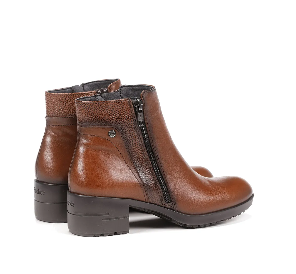 Fluchos Aliss F1367 stivaletti donna marroni pelle