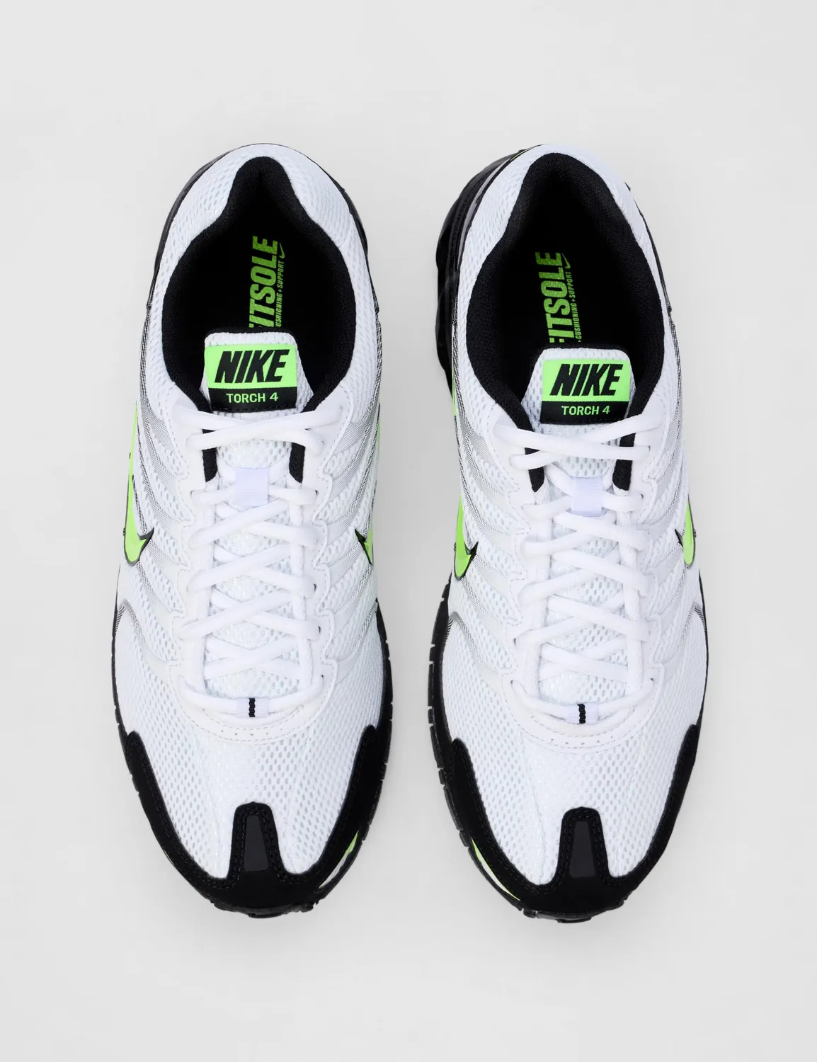 Nike CK0061-100 sneaker bianco volt nero lifestyle